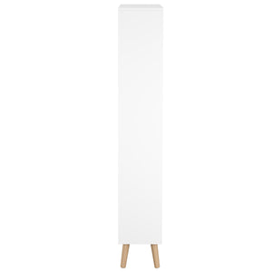 Bücherregal NORDIC 60 x 24 x 144 cm weiss
