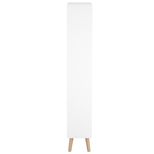 Bücherregal NORDIC 60 x 24 x 144 cm weiss