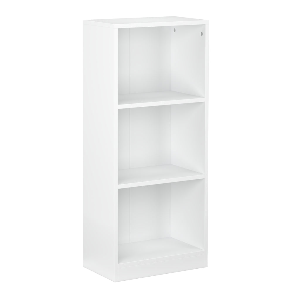 Bücherregal RENATA 3 Fächer 40 x 93 cm weiss