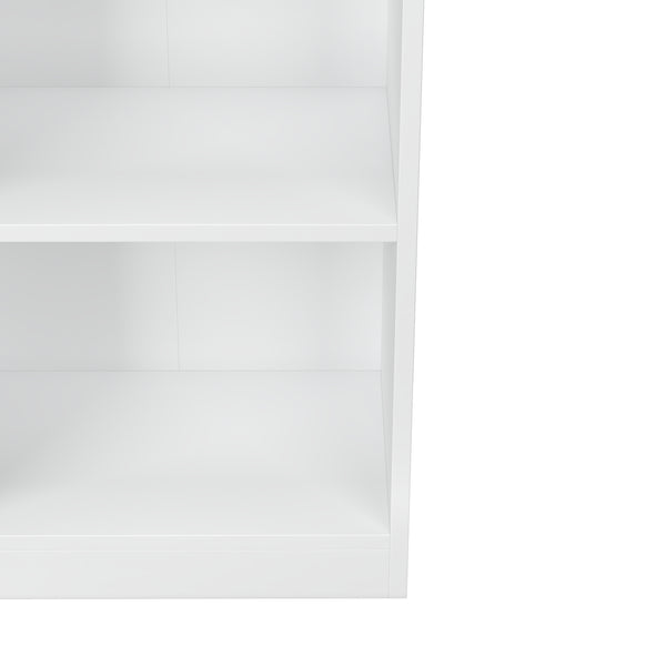 Bücherregal RENATA 4 Fächer 40 x 122 cm weiss