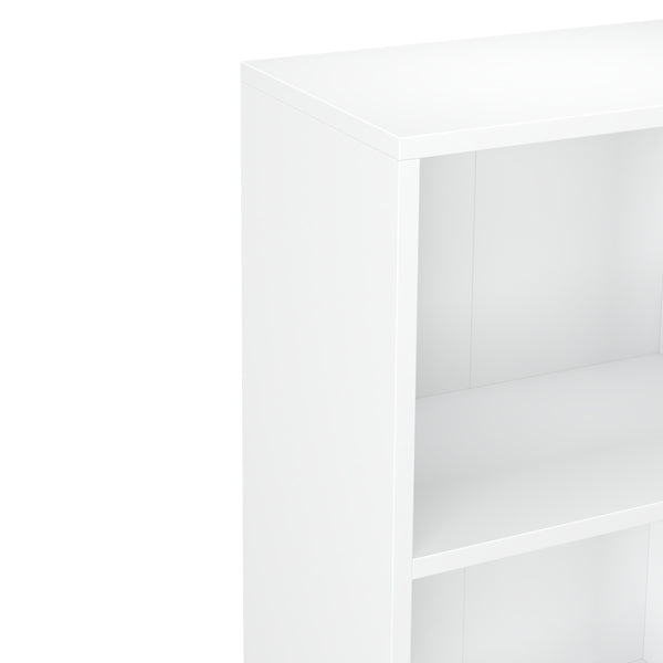 Bücherregal RENATA 4 Fächer 40 x 122 cm weiss