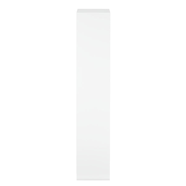 Bücherregal RENATA 4 Fächer 40 x 122 cm weiss