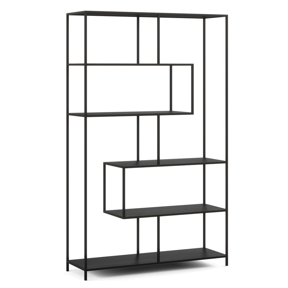 Libreria Seaford 114 x 185 cm nera