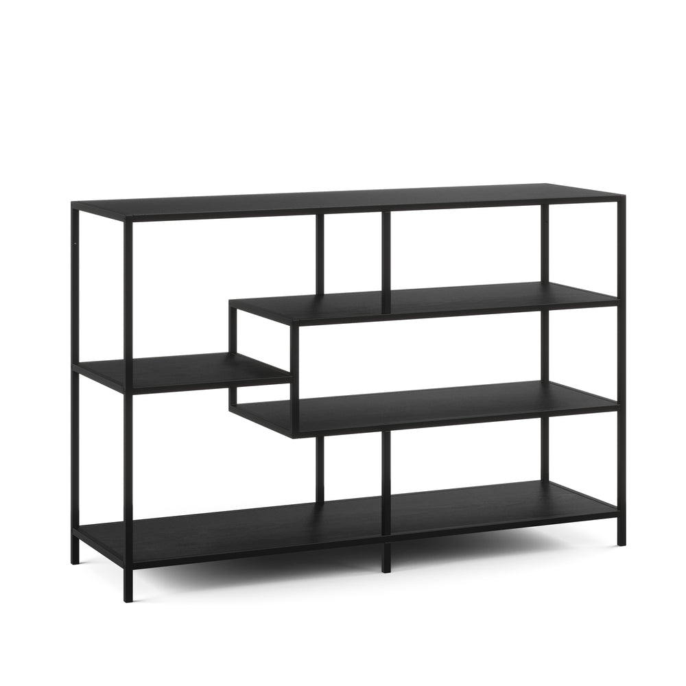 Libreria Seaford 114 x 78 cm nera