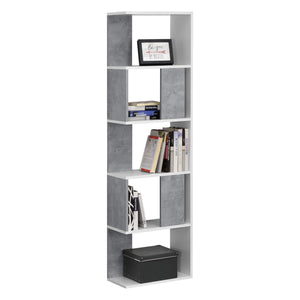 Bücherregal Aneby 159x45x24cm mit 5 Ablageflächen