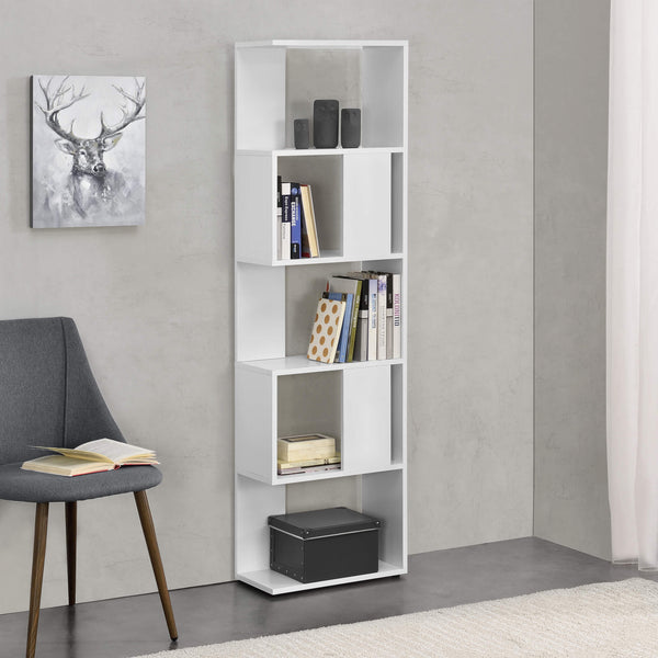 Bücherregal Aneby 159x45x24cm mit 5 Ablageflächen