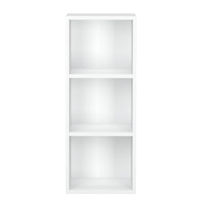 Bücherregal TAINARA 3 Fächer 30 x 80 cm weiss