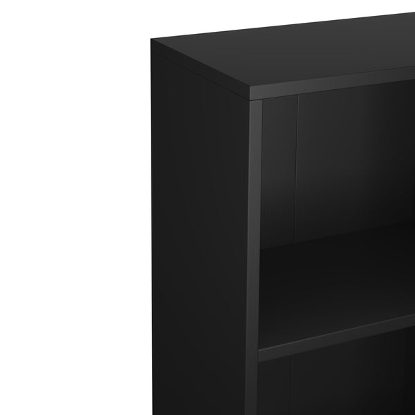 Bücherregal TAINARA 3 Fächer 30 x 80 cm schwarz