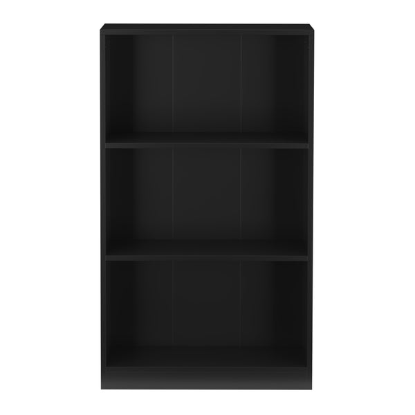 Bücherregal TAINARA 3 Fächer 60 x 103 cm schwarz