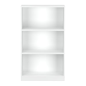 Bücherregal TAINARA 3 Fächer 60 x 103 cm weiss