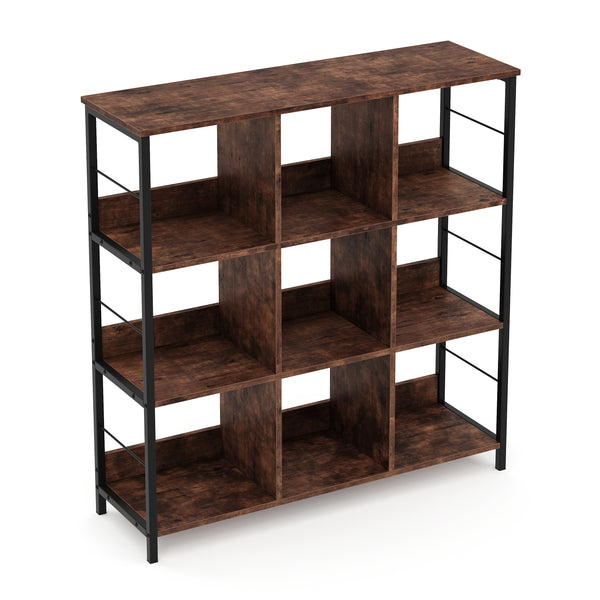 Bücherregal Vintage BONITA 9 Fächer 100 x 103 cm