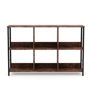 Bücherregal Vintage BONITA 6 Fächer 120 x 79 cm