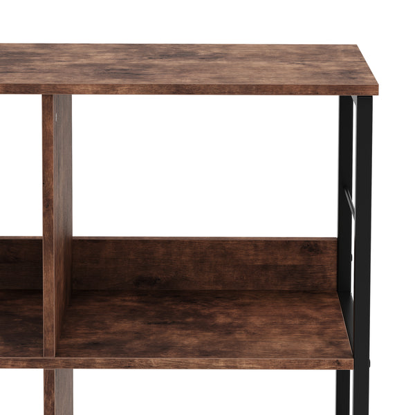Bücherregal Vintage BONITA 6 Fächer 120 x 79 cm