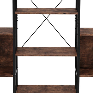 Bücherregal Vintage BONITA 158 x 165 cm