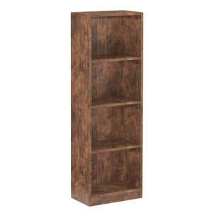 Bücherregal Vintage BONITA 4 Fächer 40 x 122 cm