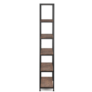 Bücherregal Vintage BONITA 5 Ebenen 80 x 180 cm
