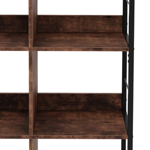 Bücherregal Vintage BONITA 8 Fächer 80 x 148 cm
