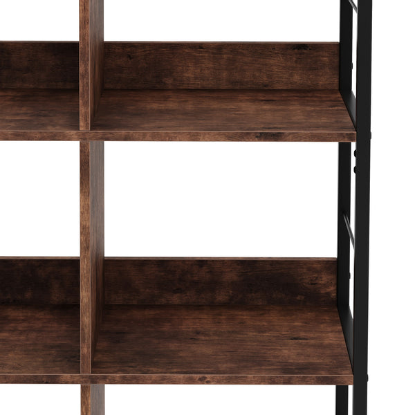 Bücherregal Vintage BONITA 8 Fächer 80 x 148 cm