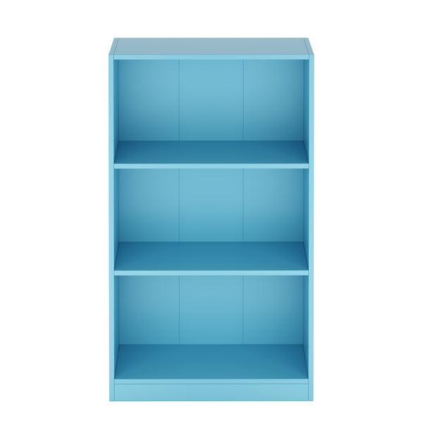 Bücherregal ZEFIR 3 Fächer 60 x 103 cm blau
