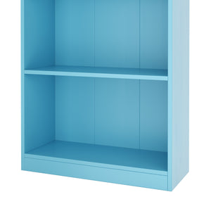 Bücherregal ZEFIR 3 Fächer 60 x 103 cm blau