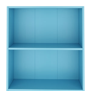 Bücherregal ZEFIR 3 Fächer 60 x 103 cm blau