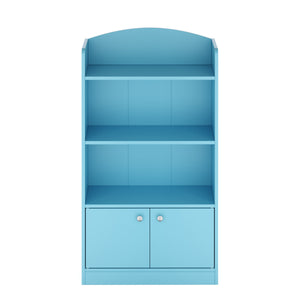 Bücherregal ZEFIR 4 Fächer 60 x 108 cm blau