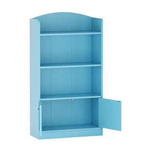 Bücherregal ZEFIR 4 Fächer 60 x 108 cm blau