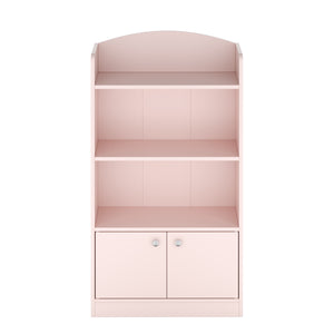 Bücherregal ZEFIR 4 Fächer 60 x 108 cm rosa