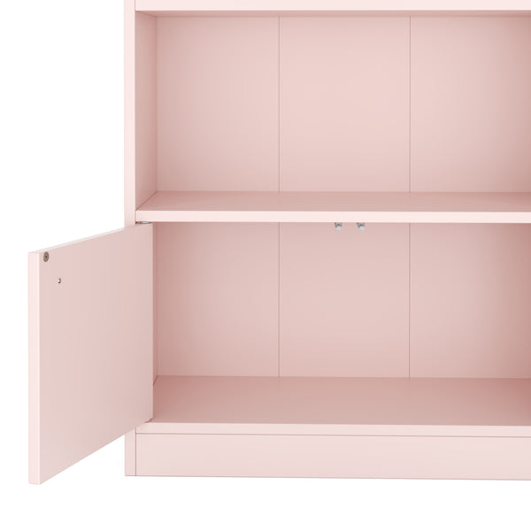 Bücherregal ZEFIR 4 Fächer 60 x 108 cm rosa
