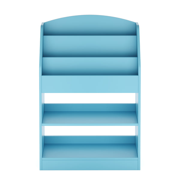 Bücherregal ZEFIR 5 Fächer 63 x 94 cm blau