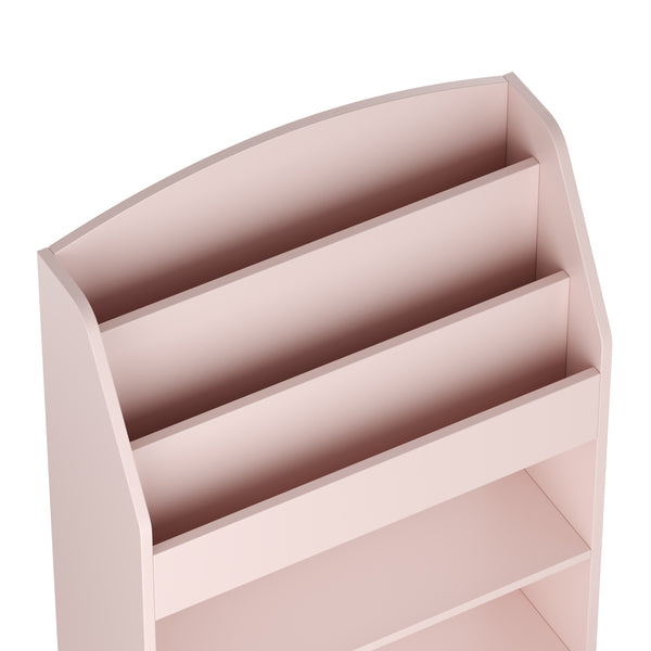 Bücherregal ZEFIR 5 Fächer 63 x 94 cm rosa