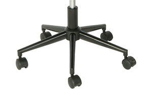 Bürostuhl Bowl mit Armlehne höhenverstellbar Stoff/Textil braun