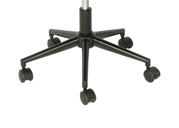 Bürostuhl Bowl mit Armlehne höhenverstellbar Stoff/Textil braun