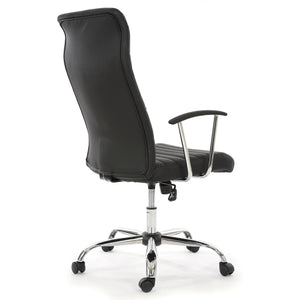 Bürostuhl Cagliari ergonomische Form ~ schwarz