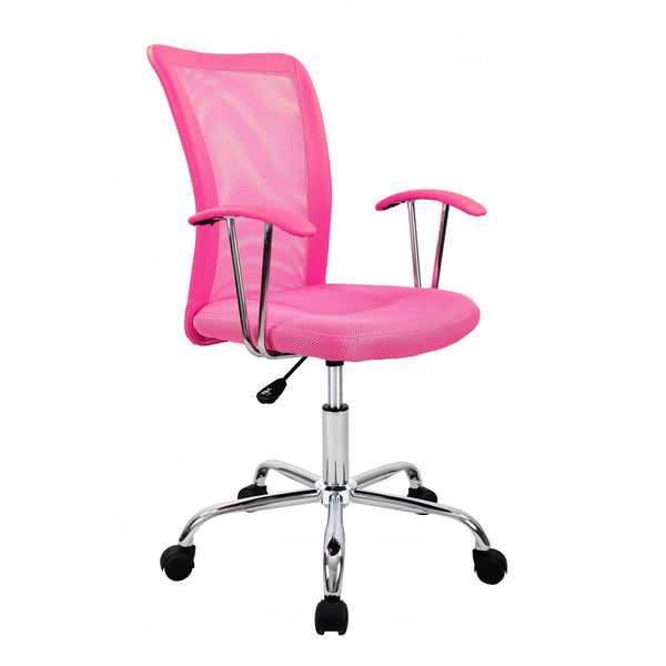 Office chair, executive chair, pink