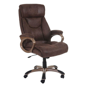Bürostuhl Dallas Wildleder-Optik taupe