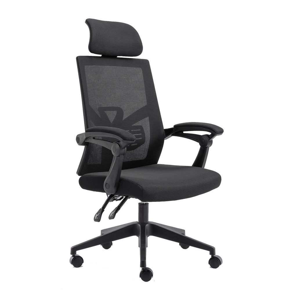 DOMINUS tilting office chair, black