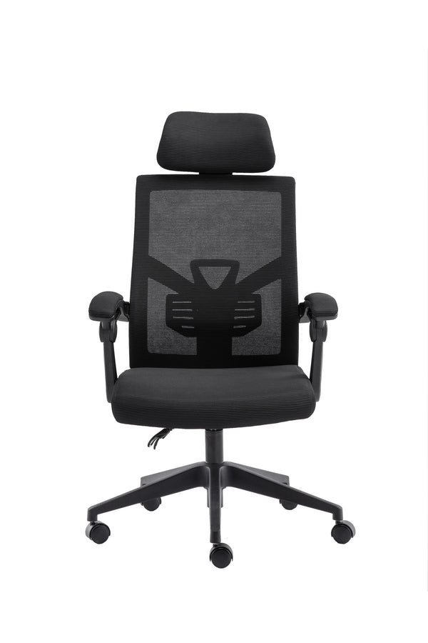 DOMINUS tilting office chair, black