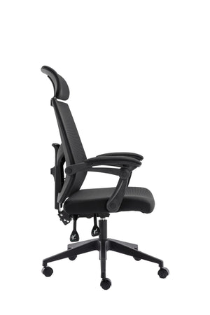 DOMINUS tilting office chair, black