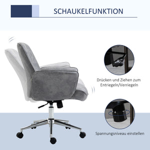 Office chair, home office chair with rocking function