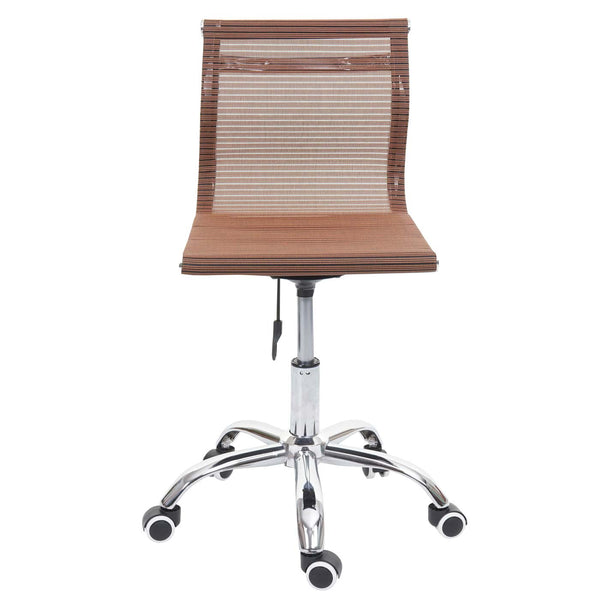 Bürostuhl Katalonien Netzbezug Stoff/Textil braun