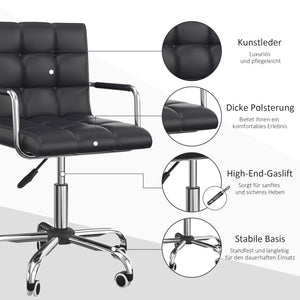 Bürostuhl Kosmetikhocker Rollhocker Drehhocker