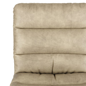 Bürostuhl Leder BILES beige