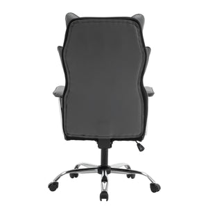 Bürostuhl Leder CHICAGO grau