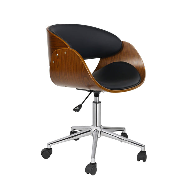 MADISON office chair, brown/black