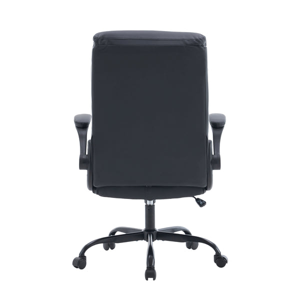 Office chair leather OPTIMUS black