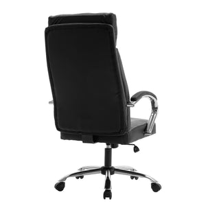 Bürostuhl Leder TENERIFE grau