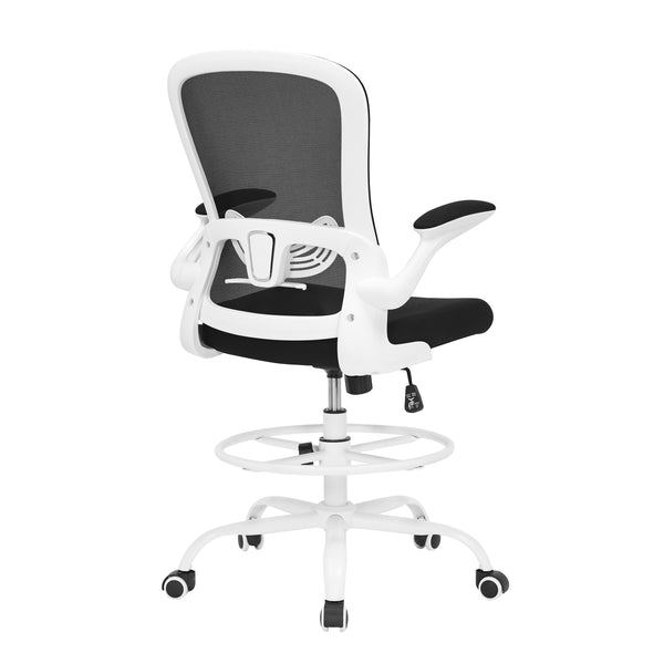 Bürostuhl MAKAR schwarz/weiss