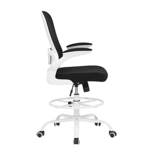 Bürostuhl MAKAR schwarz/weiss