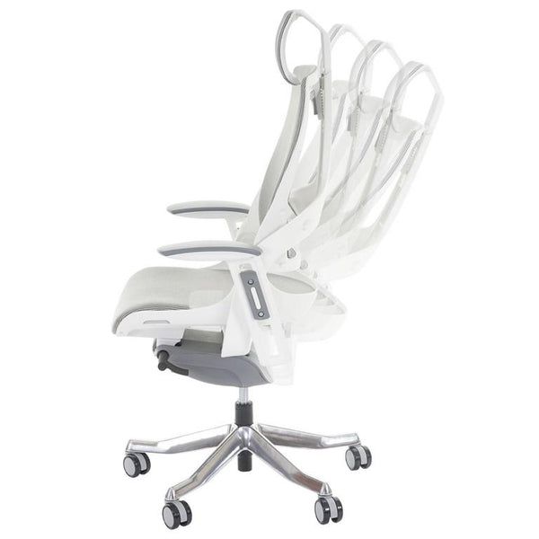 Bürostuhl MERRYFAIR Wau 2 ergonomisch ~ weiss-grau